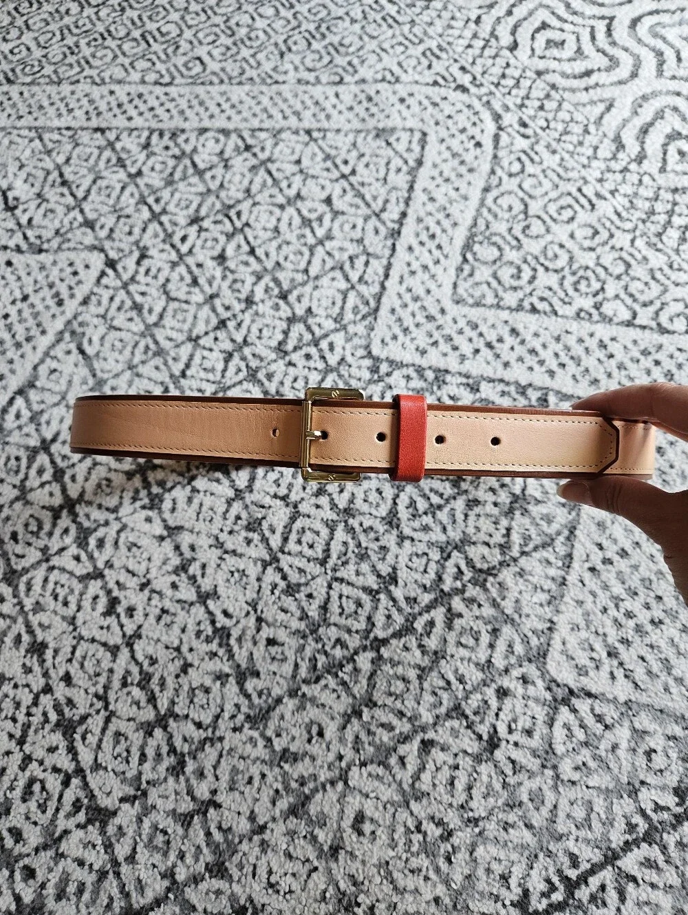 Tory Burch Leather Belt Size Small